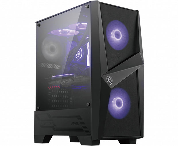 MSI MAG Forge 100M Midi Tower Svart datorväska