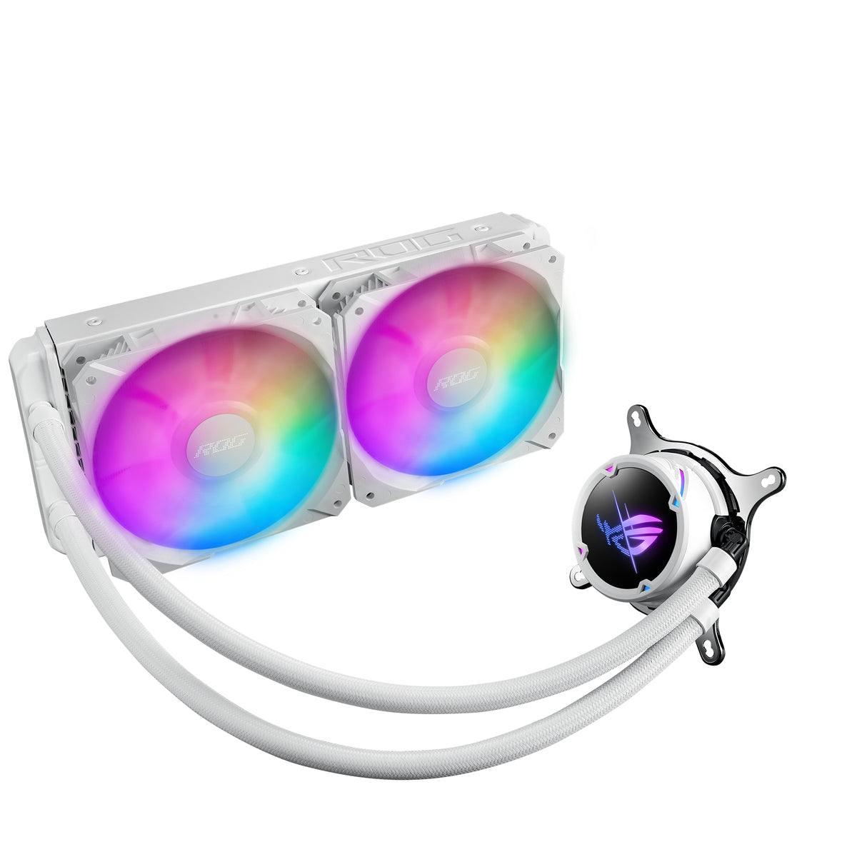 ASUS ROG STRIX LC II 240 ARGB White Edition Processor Allt-i-ett vätskekylare