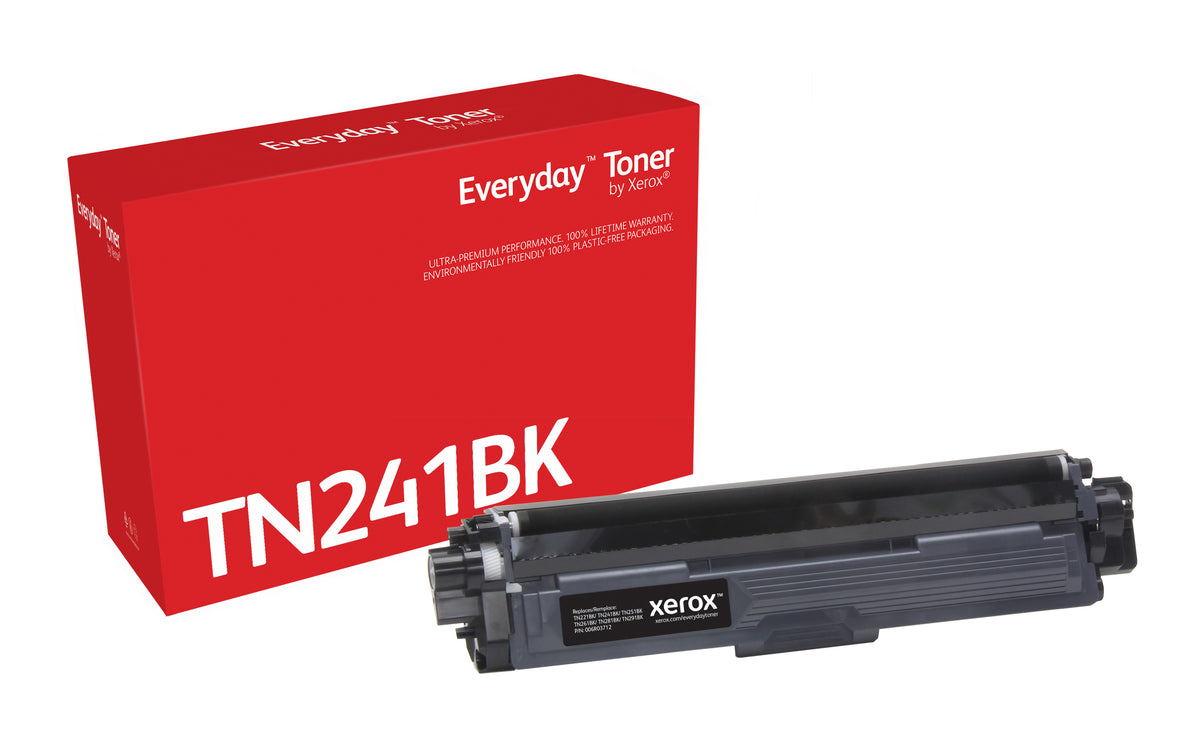 Everyday Svart Toner by Xerox compatible with Brother TN241BK
