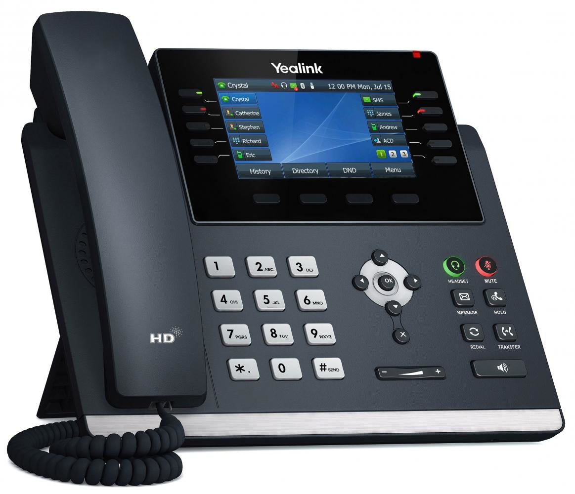 Yealink SIP-T46U IP-telefoner Grå LCD