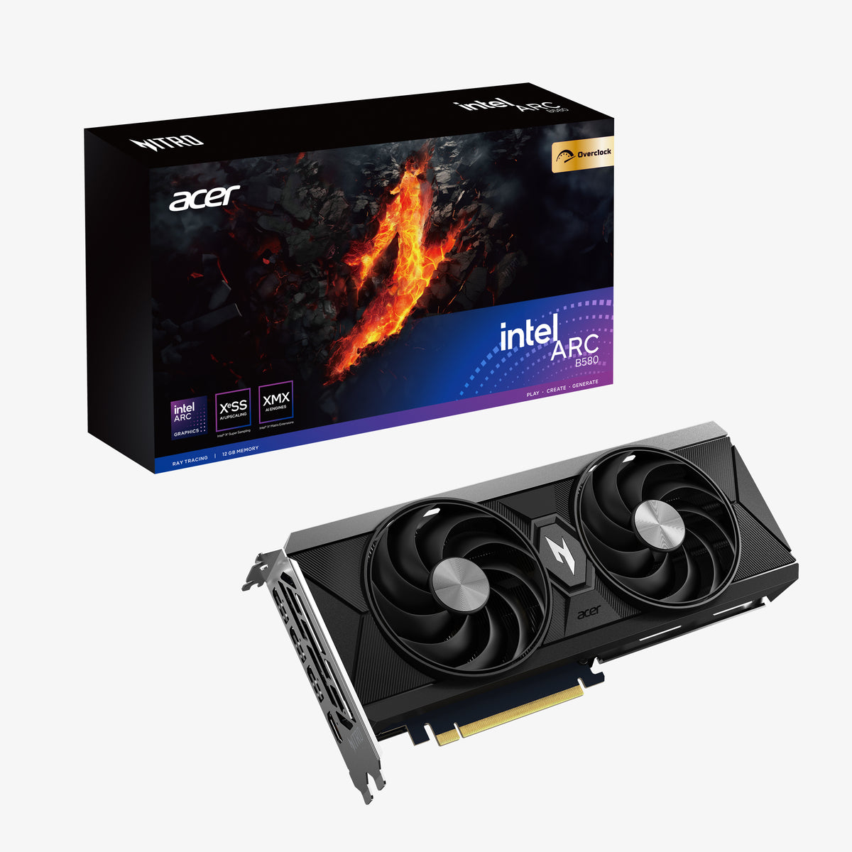 Acer Nitro Intel Arc B580 OC Arc B580