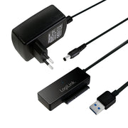 LogiLink AU0050 Dockningsstation för lagringsenhet USB 3.2 Gen 1 (3.1 Gen 1) Type-A