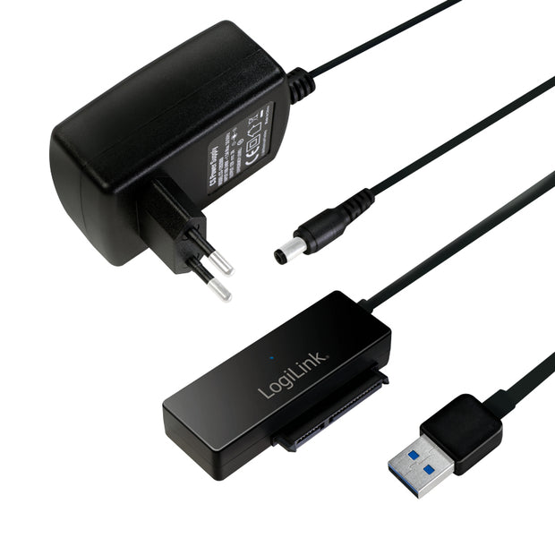 LogiLink AU0050 Dockningsstation för lagringsenhet USB 3.2 Gen 1 (3.1 Gen 1) Type-A