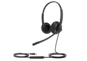 Yealink UH34 SE Lite Dual Teams Headset Kabel Huvudband Kontor/callcenter USB Type-C