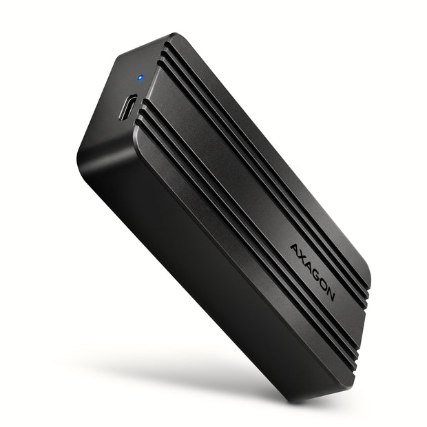 Axagon EEM2-40G Hölje för lagringsenheter SSD-inkapsling Svart M.2