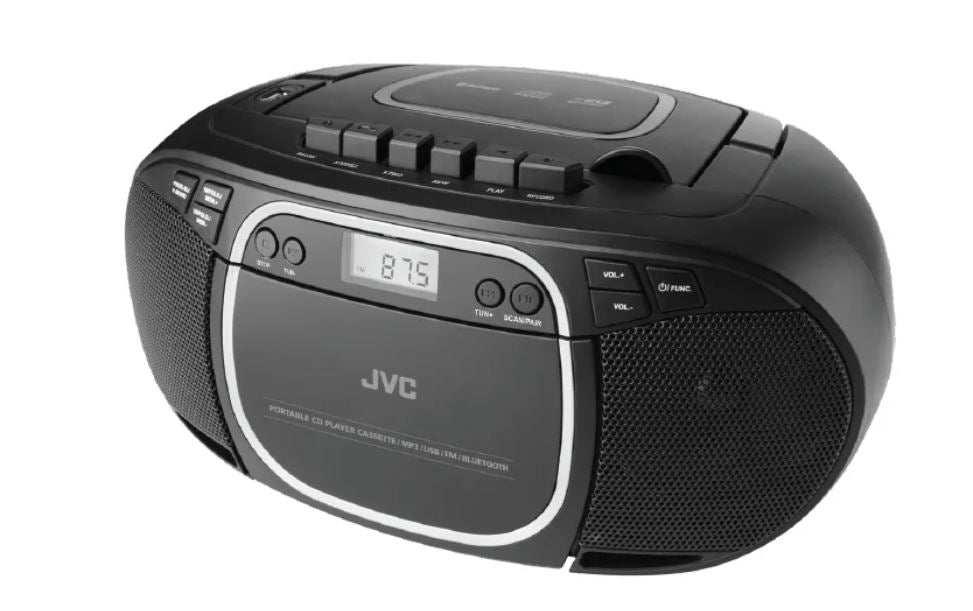 JVC RC-E451B CD-spelare Svart Bärbar CD-spelare