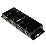 StarTech.com USB till DB9 RS232 seriell adapterhubb med 4 portar