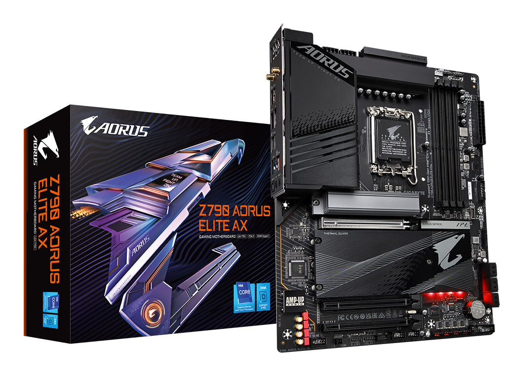 GIGABYTE Z790 AORUS ELITE AX moderkort Intel Z790 LGA 1700 ATX
