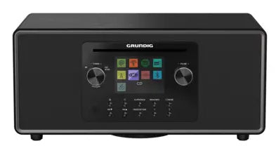 Grundig DTR 7100 Bärbar Analog och digital Svart