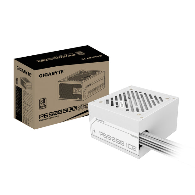 GIGABYTE P650SS ICE strömförsörjningsenheter 650 W 20+4 pin ATX Vit