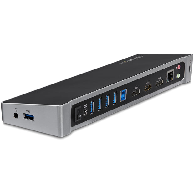 StarTech.com USB 3.0-dockningsstation för trippelskärmar
