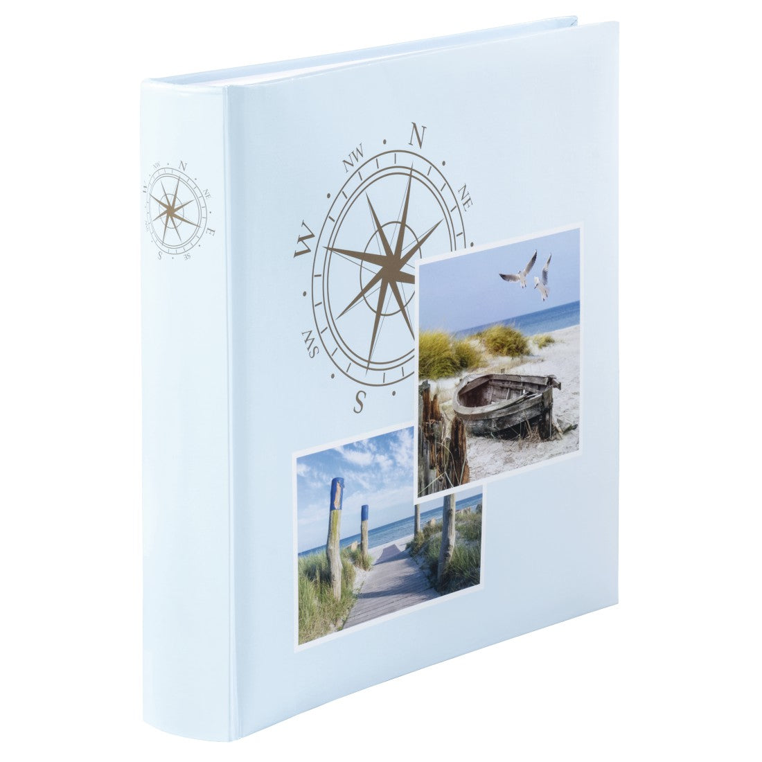 Hama Compass fotoalbum Ljusblå 400 ark 10 x
