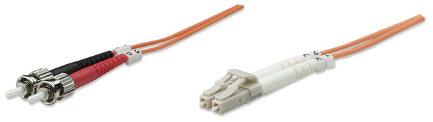 Intellinet 1m LC/ST InfiniBand och fiberoptisk kabel Orange