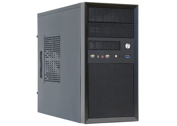 Chieftec CT-01B-350GPB datorväskor Mini Tower Svart 350 W