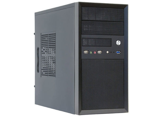 Chieftec CT-01B-350GPB datorväskor Mini Tower Svart 350 W