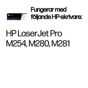 HP 203X cyan original LaserJet-tonerkassett med hög kapacitet
