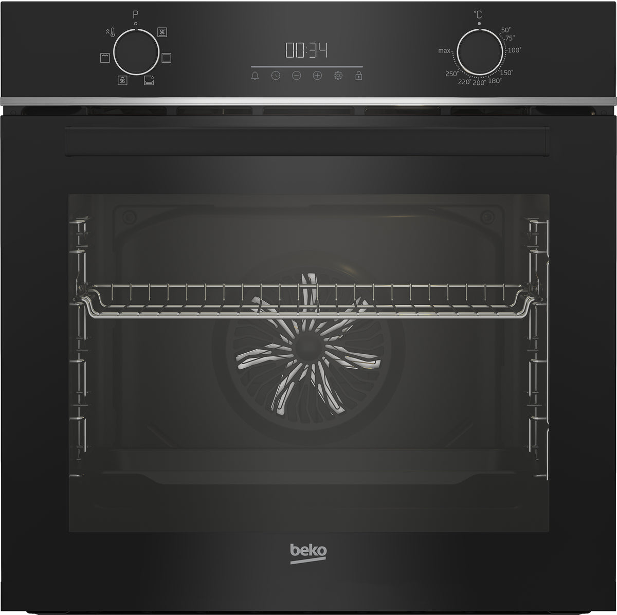 Beko BBIE17301BD ugnar 72 l 2400 W Rostfritt stål