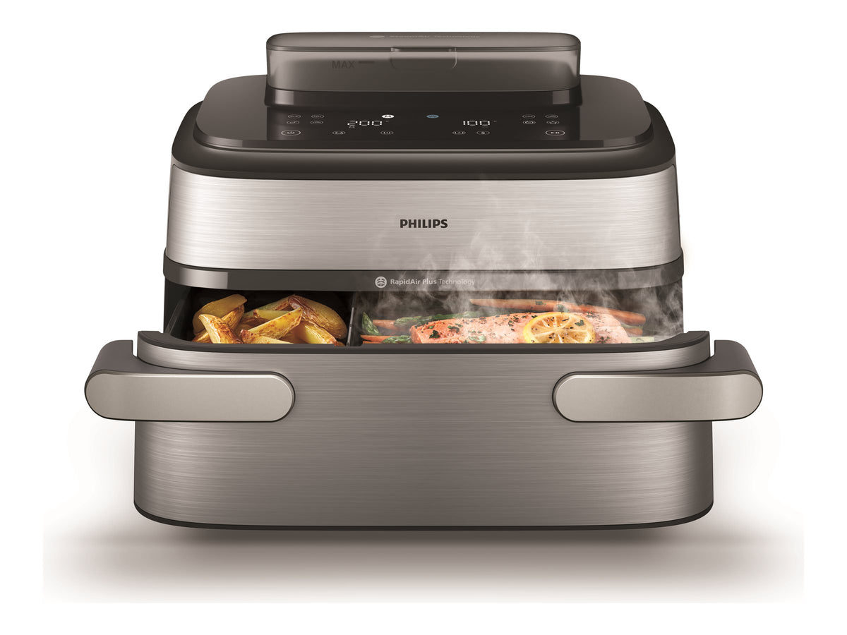 Philips 5000 series Airfryer Megabasket med ånga - NA565/02