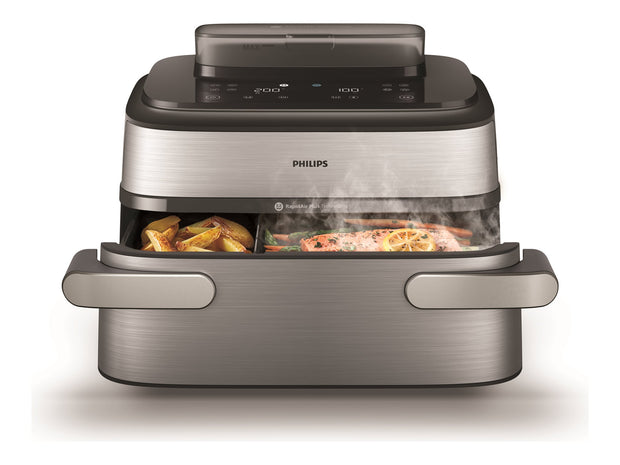 Philips 5000 series Airfryer Megabasket med ånga - NA565/02