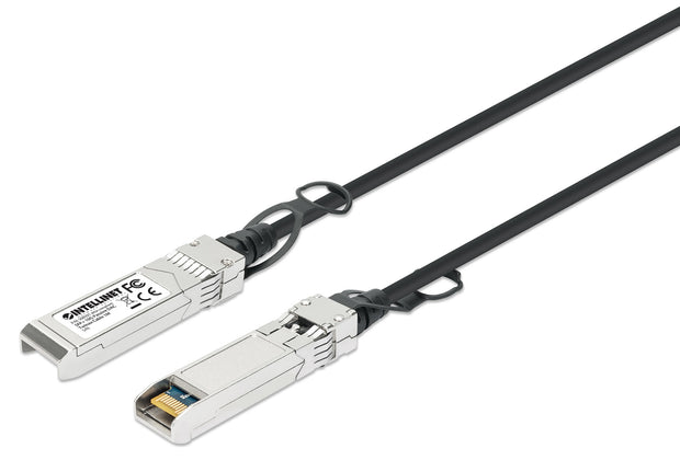 Intellinet 508391 InfiniBand och fiberoptisk kabel 1 m SFP+ Svart
