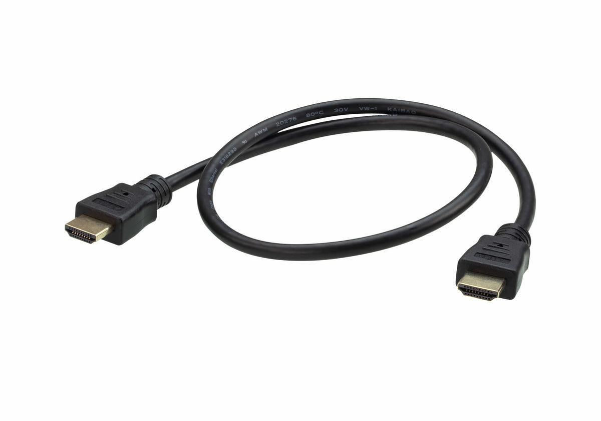 ATEN 0,6 m HDMI-höghastighetskabel med Ethernet