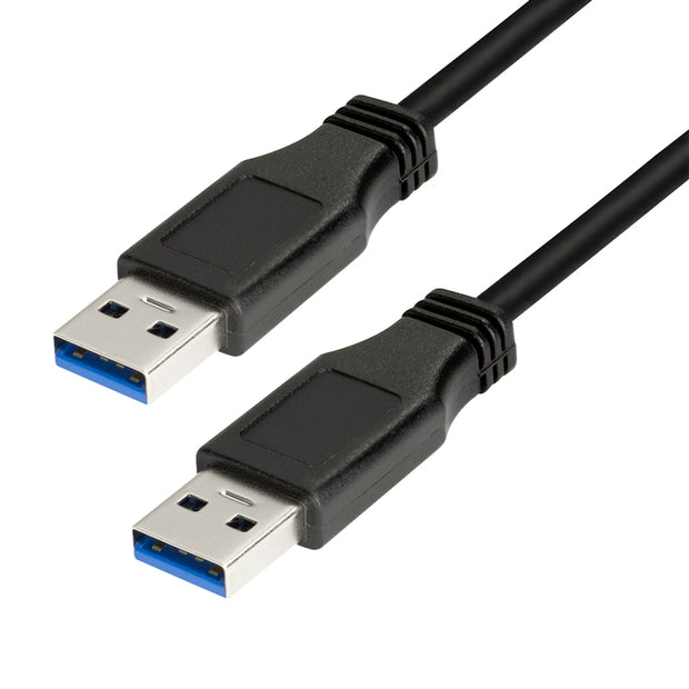 LogiLink CU0039 USB-kablar USB 3.2 Gen 1 (3.1 Gen 1) 2 m USB A 5 Gbit/s 4,5 W Svart