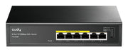 Cudy FS1006P nätverksswitchar Ohanterad Fast Ethernet (10/100) Strömförsörjning via