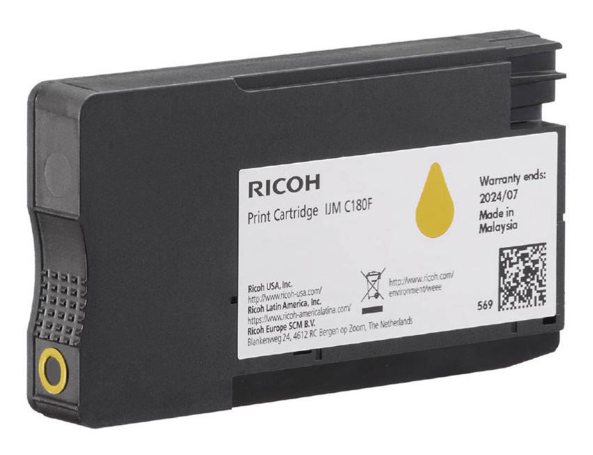 Ricoh 408520 Tonerkassett Original Gul