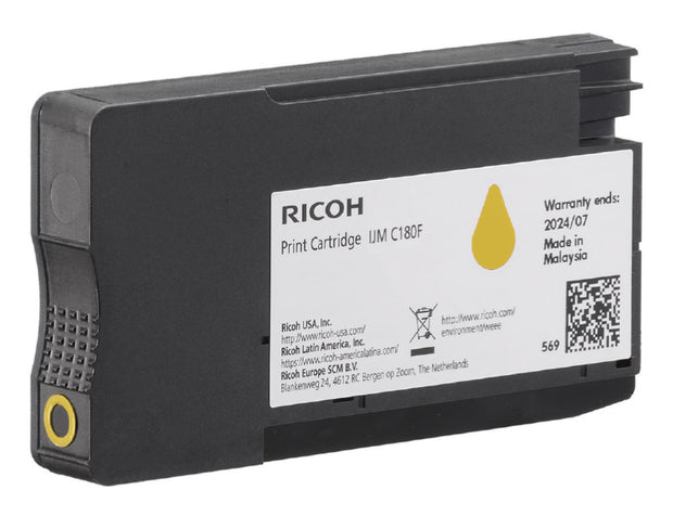 Ricoh 408520 Tonerkassett Original Gul