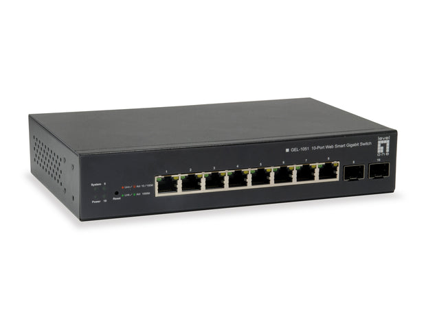 LevelOne GEP-1051 nätverksswitchar hanterad L2/L3/L4 Gigabit Ethernet (10/100/1000)