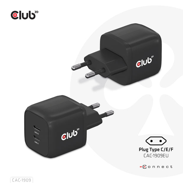 CLUB3D CAC-1909EU mobilladdare Mobiltelefon,