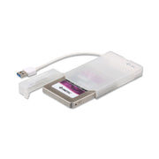 i-tec MYSAFEU314 Hölje för lagringsenheter HDD- / SSD kabinett Vit 2.5"