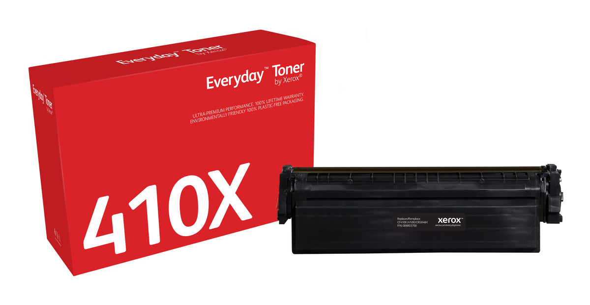 Everyday Svart Toner by Xerox compatible with HP 410X (CF410X)