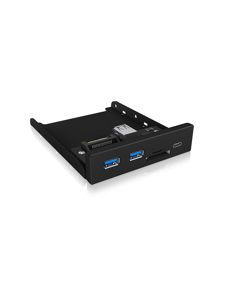 ICY BOX IB-HUB1417-i3 Svart