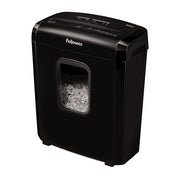 Fellowes Powershred 6M dokumentförstörare Mikrostrimling Svart