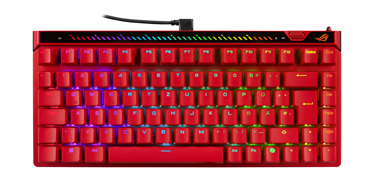 ASUS ROG Falchion Ace 75 HE tangentbord Spela USB QWERTZ Röd