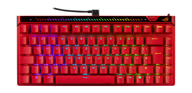 ASUS ROG Falchion Ace 75 HE tangentbord Spela USB QWERTZ Röd