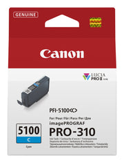 Canon PFI-5100 C bläckpatroner Original Cyan