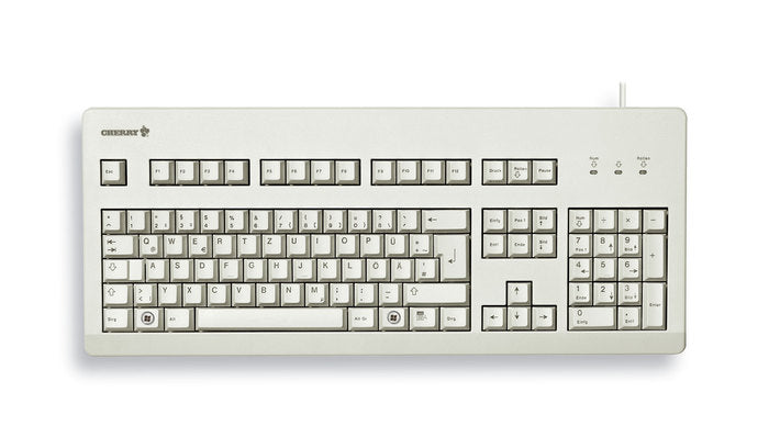 CHERRY G80-3000 tangentbord Universal USB QWERTZ tyska Grå