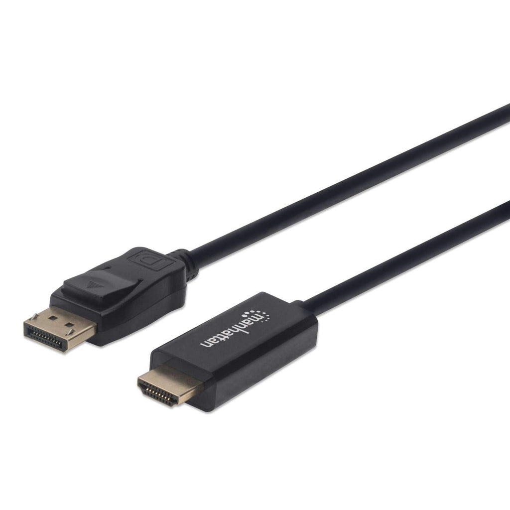 Manhattan 153201 videokabeladapter 1,8 m DisplayPort HDMI Svart