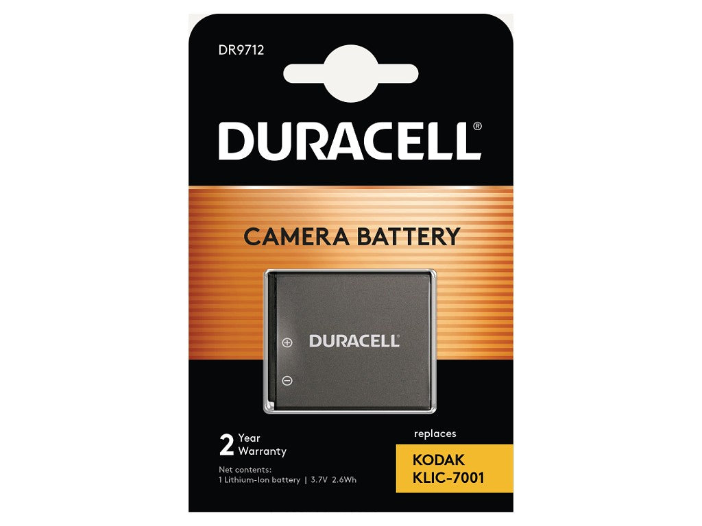 Duracell DR9712 batteri till kamera/videokamera Litium-Ion (Li-Ion)