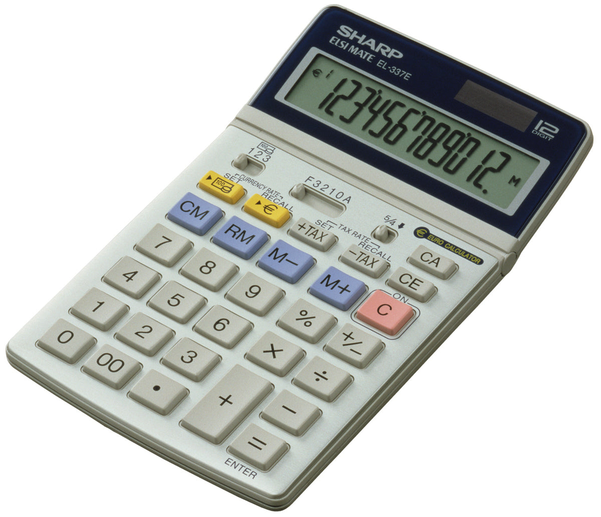 Sharp EL-337C miniräknare