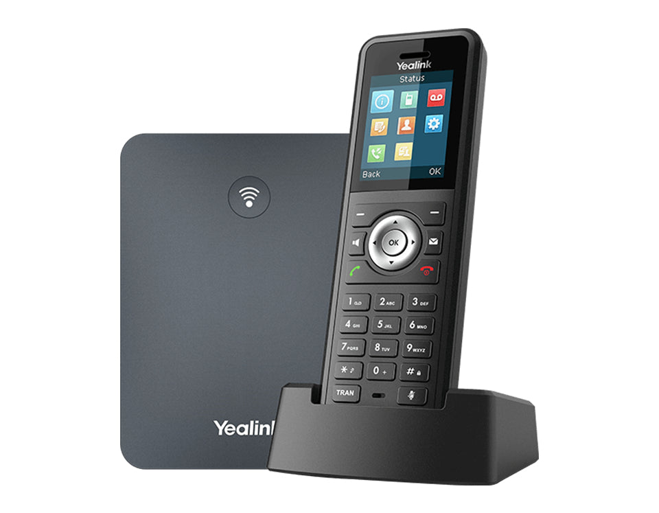 Yealink W79P IP-telefoner Svart 20 linjer TFT