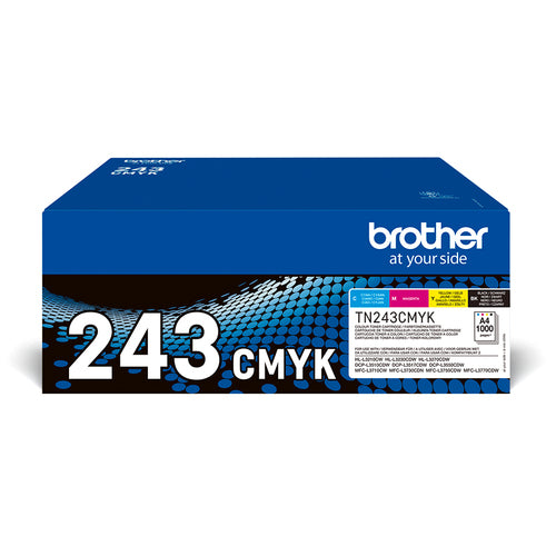 Brother TN-243CMYK Tonerkassett Original Svart