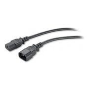 APC C13/C14 2.5m Svart 2,4 m IEC C14 C13 coupler