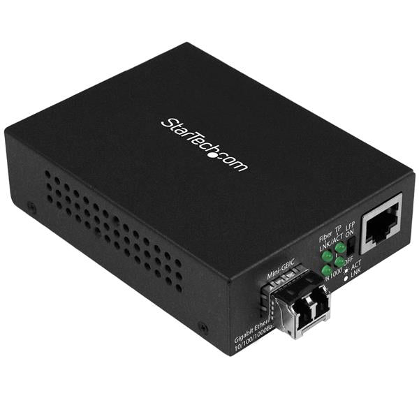 StarTech.com Gigabit Ethernet-fibermediaomvandlare - 1x1G