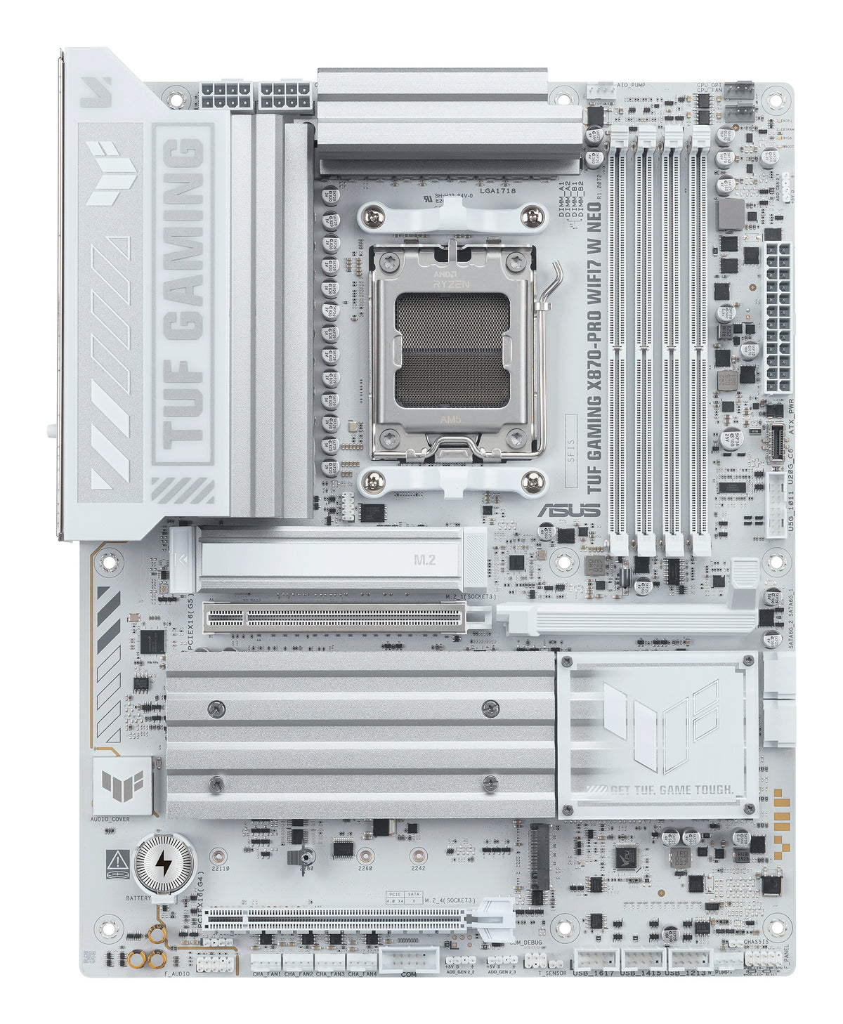 ASUS TUF GAMING X870-PRO WIFI7 W NEO AMD X870 AM5-sockel ATX