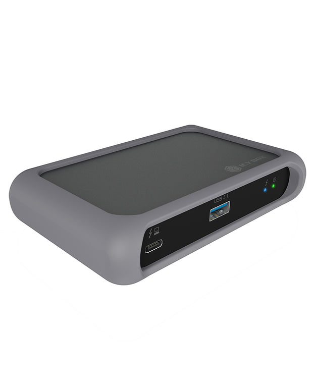 ICY BOX IB-HUB801-TB4 Thunderbolt 4 40000 Mbit/s Antracit