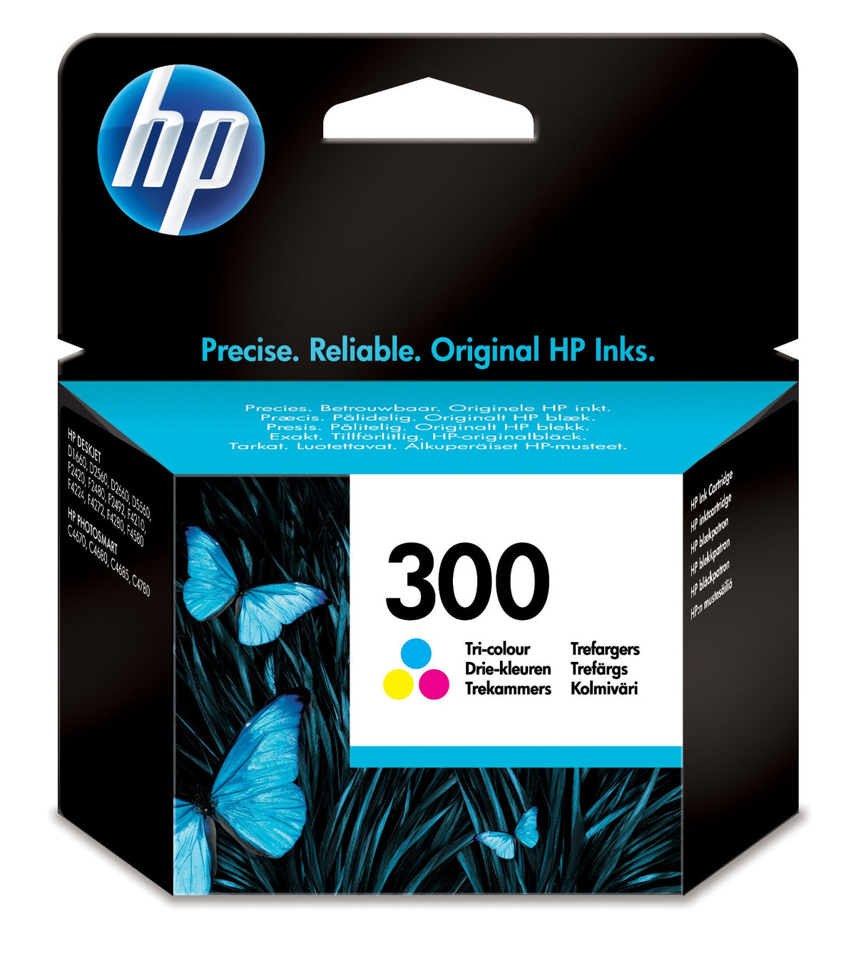 HP 300 trefärgsbläckpatron