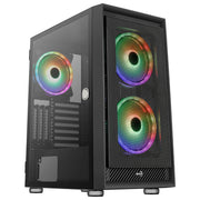 Aerocool Graphite V3 Midi Tower Svart